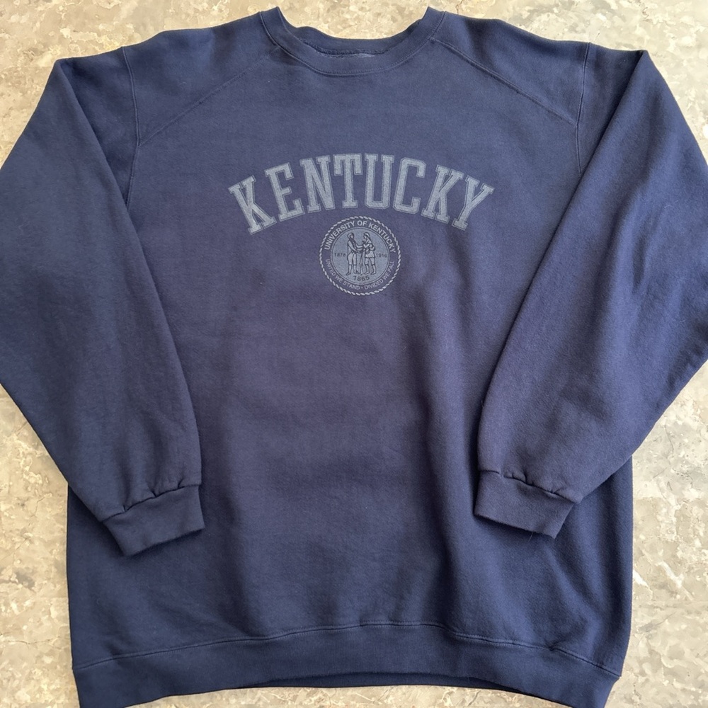 Vintage 90s University Of Kentucky Sweater Sz XXL